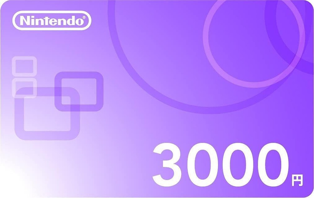 Nintendo eShop Gift Card ¥3000 (Japan Digital Version)