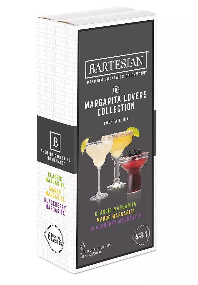 Bartesian Classic Collection 6 Pack Cocktail Mixer Capsules