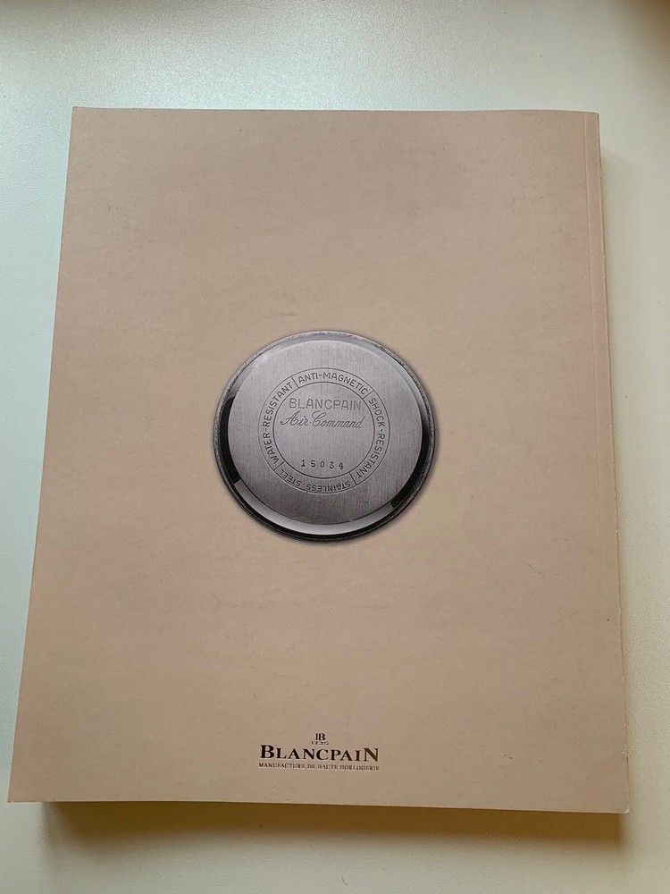 Blancpain Letters Du Brasses Catalogue Issue 21