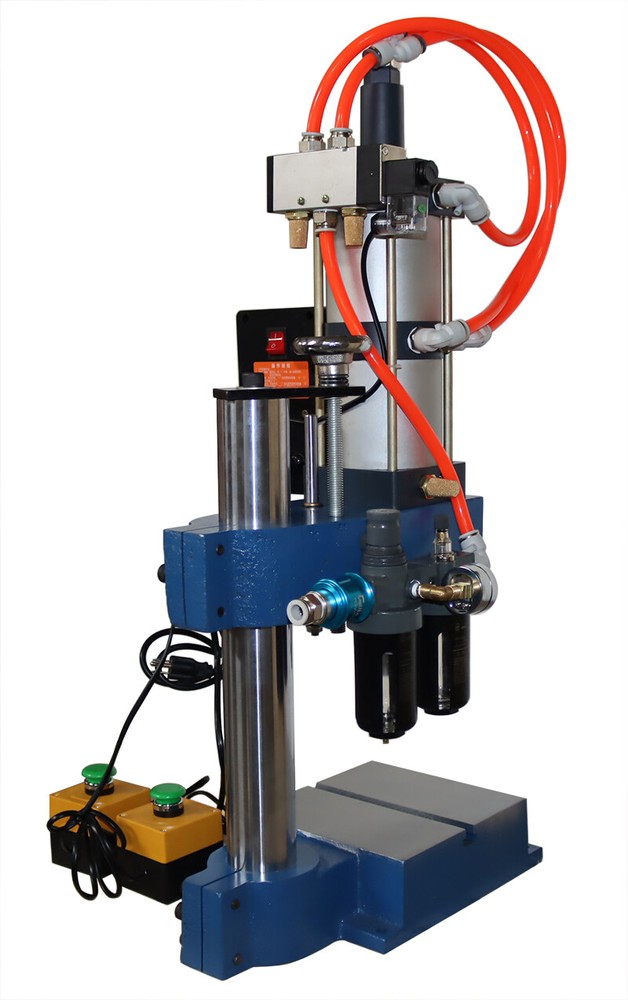 110V 2205Lbs Pneumatic Punch Machine Punch Press with 2 Buttons Controller