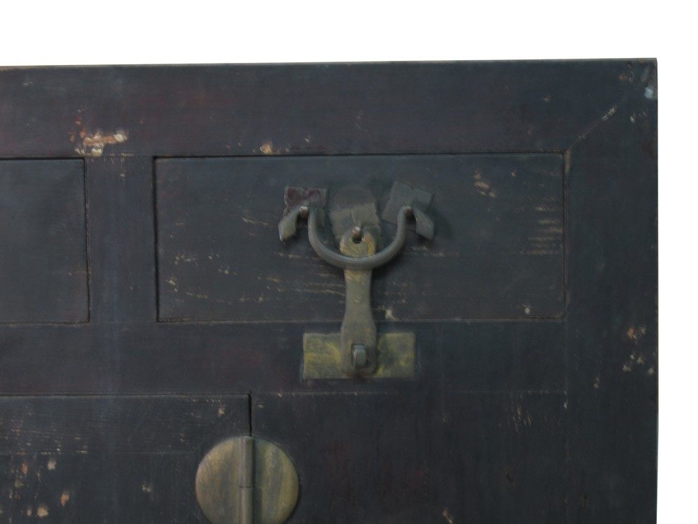 Dark Brown Antique Chinese Sideboard