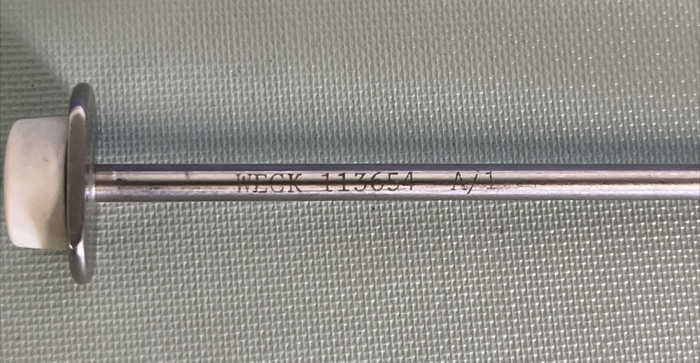 WECK 113654 Laparoscopic Reusable Reducer 4.5mm Diameter Angled at Tip