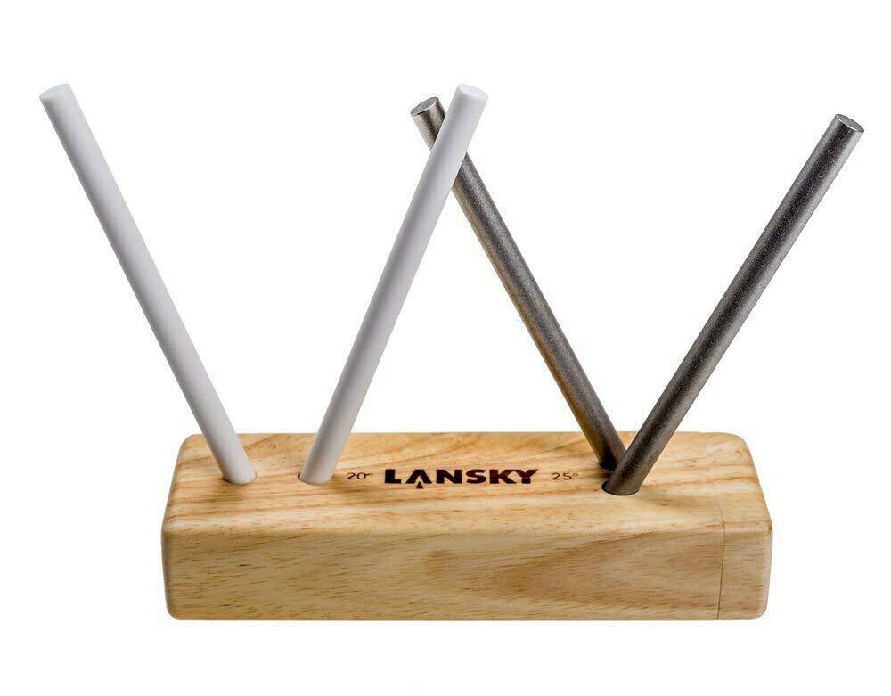 Lansky Diamond/Ceramic Turn Box 4-Rod Knife Sharpening System - TB2D2C