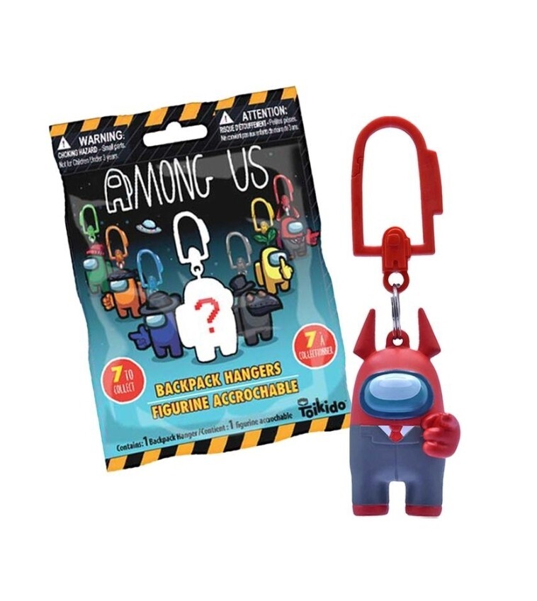 Among Us Backpack Clip Mystery BLIND BAG Figure *YOU PICK*