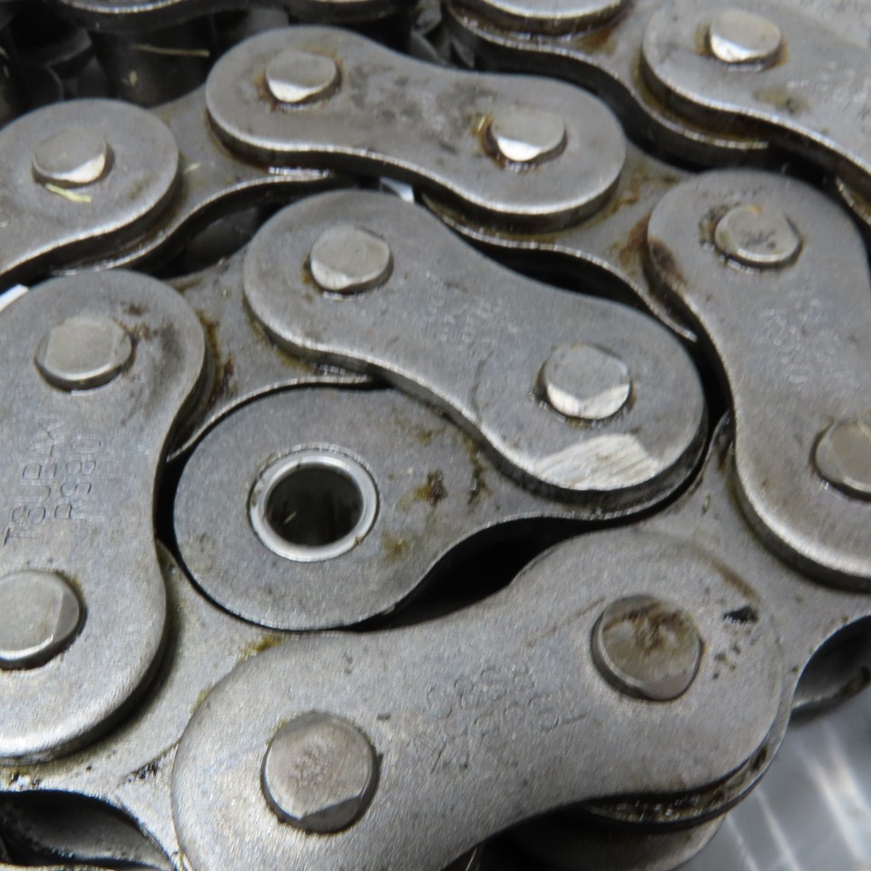 Tsubaki RS80 #80 Single Strand Riveted Roller Chain 5'
