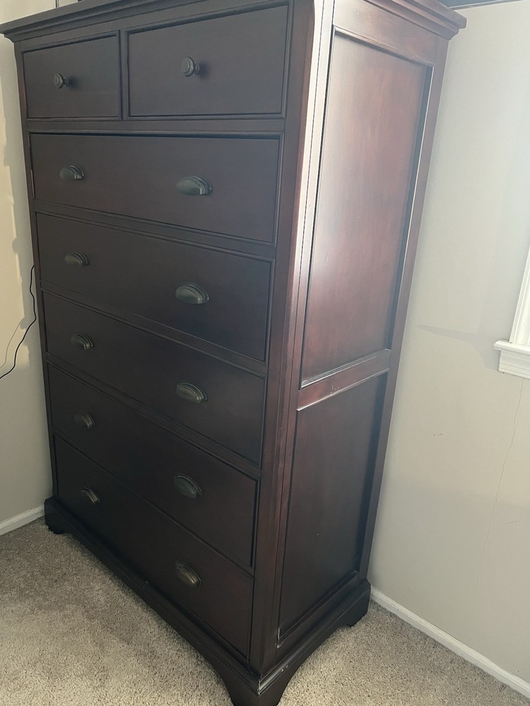 Crescent Full Bedroom Set With Mattress