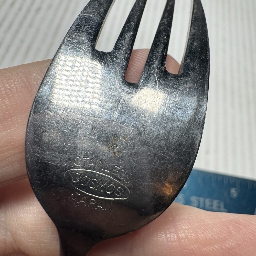 CSM50?? Electroplated Silver By Cosmo Product Co. Salad Fork