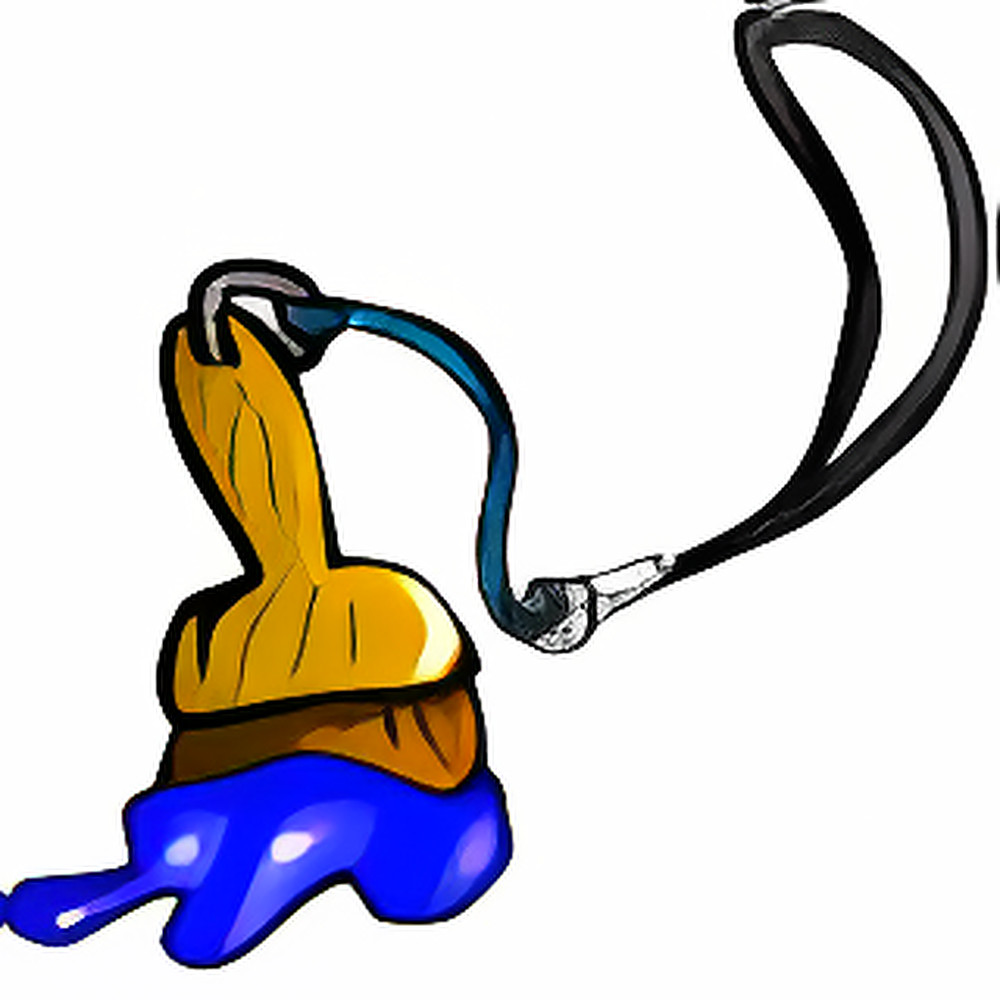 Neopets - Blue PaintBrush Collectable Charm  - Virtual items - Fast and Safe