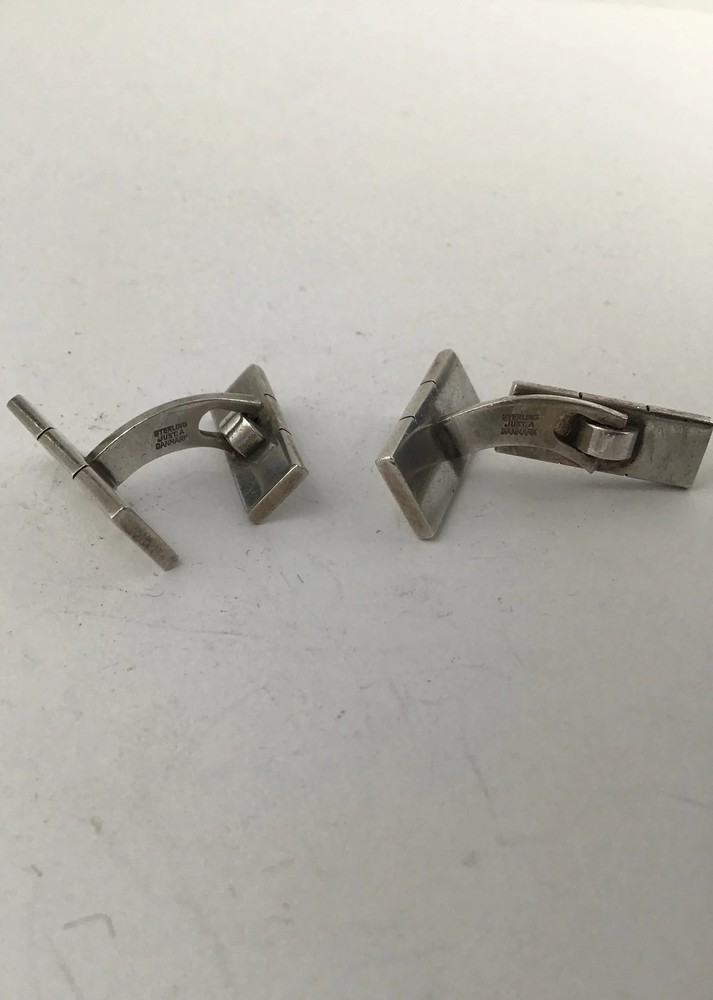 Just Andersen Sterling Silver Cufflinks
