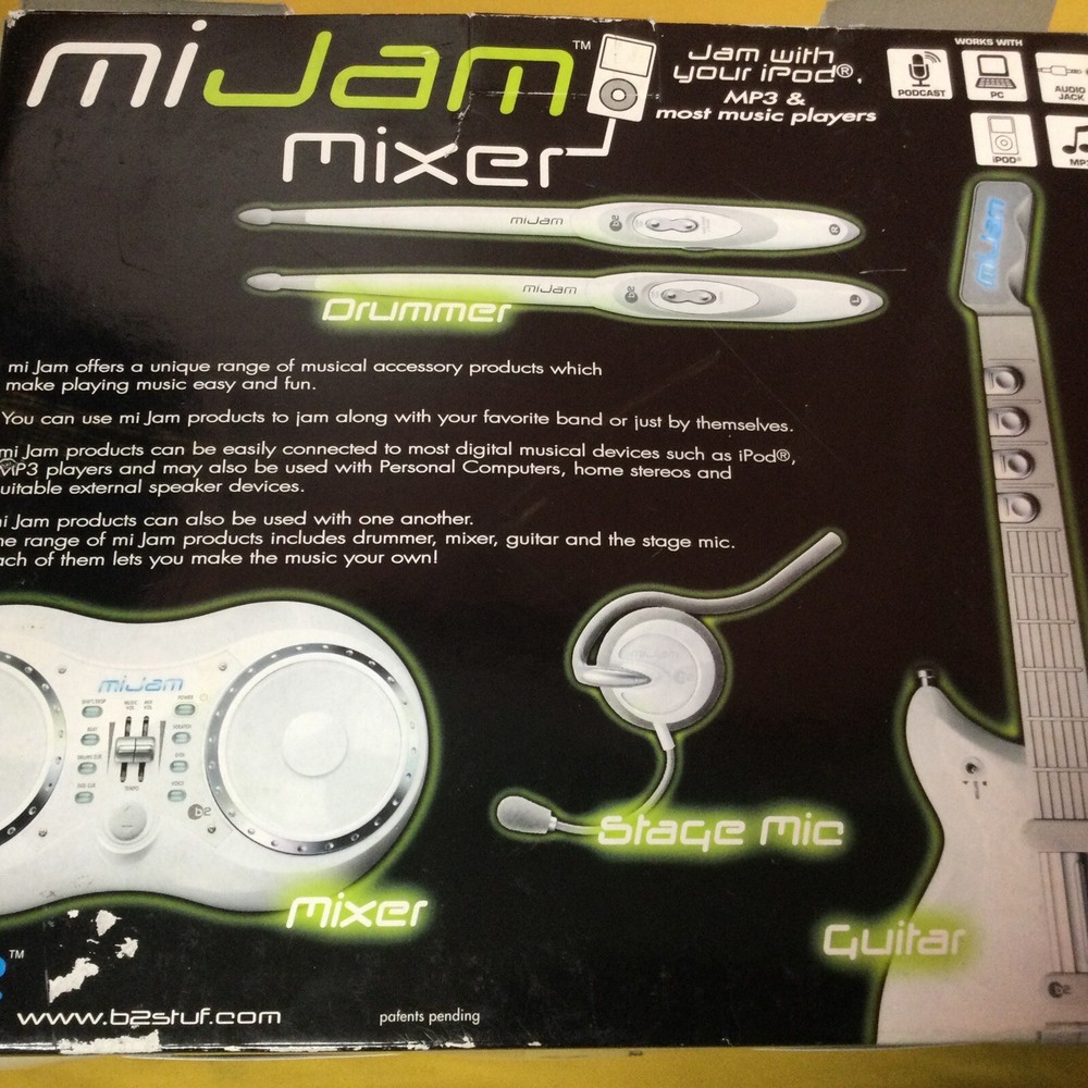 miJam Mixer, Jam With Your iPod Or MP3 b2