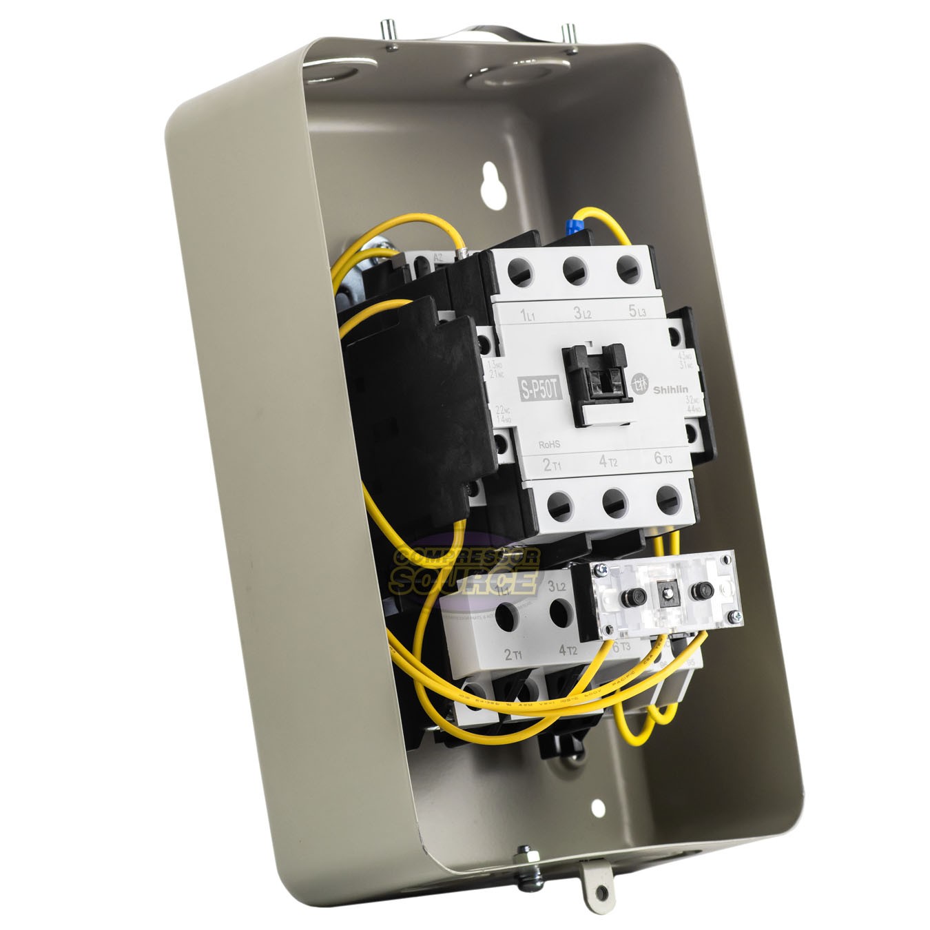 7.5 HP Single 1 Phase Magnetic Starter Motor Control On Off Button Bandsaw Auger