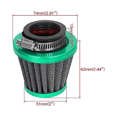 PZ19 Carburetor Carb Cable Choke Replacement for 50 70 90 110cc 125cc Green