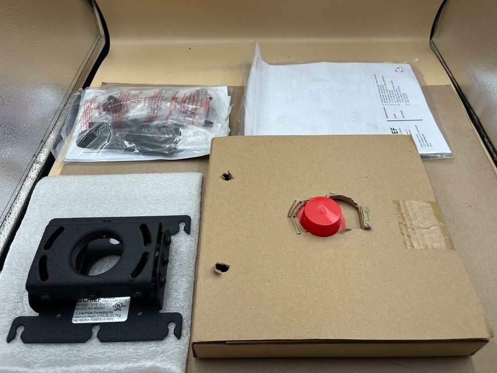 Chief RPAU Ceiling Mount Projectors Universal Fit Adjustable Black