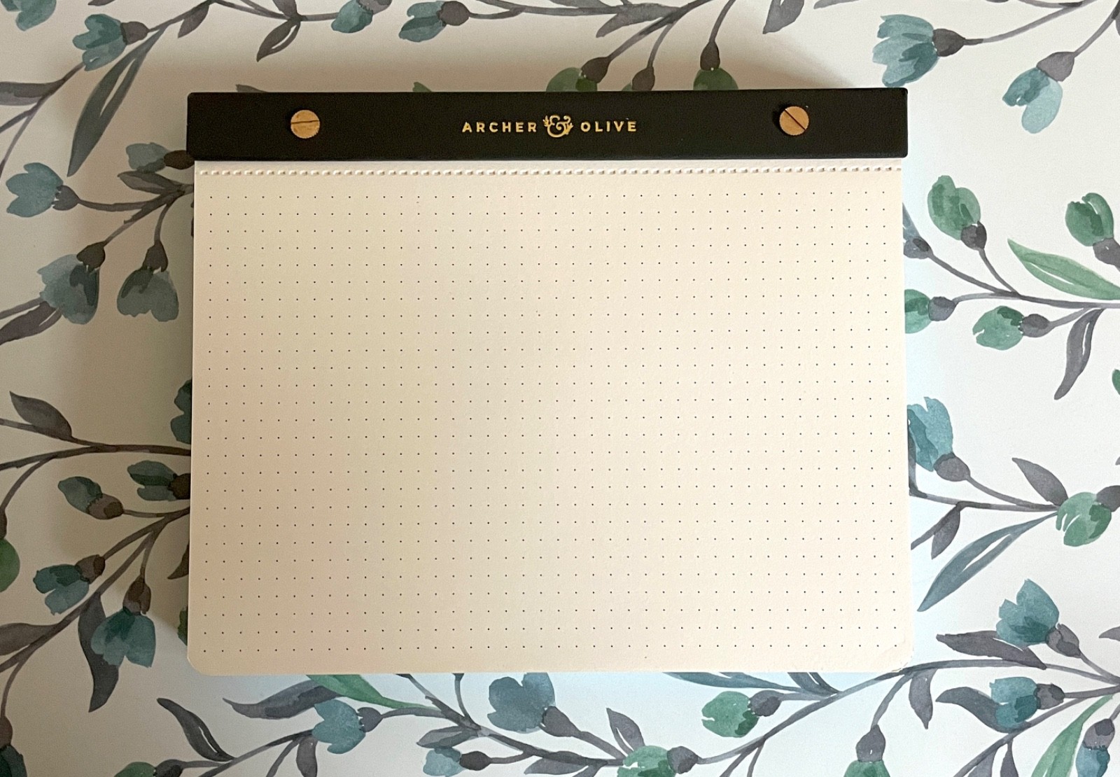 Archer and Olive A5 Notepad - Bluescale