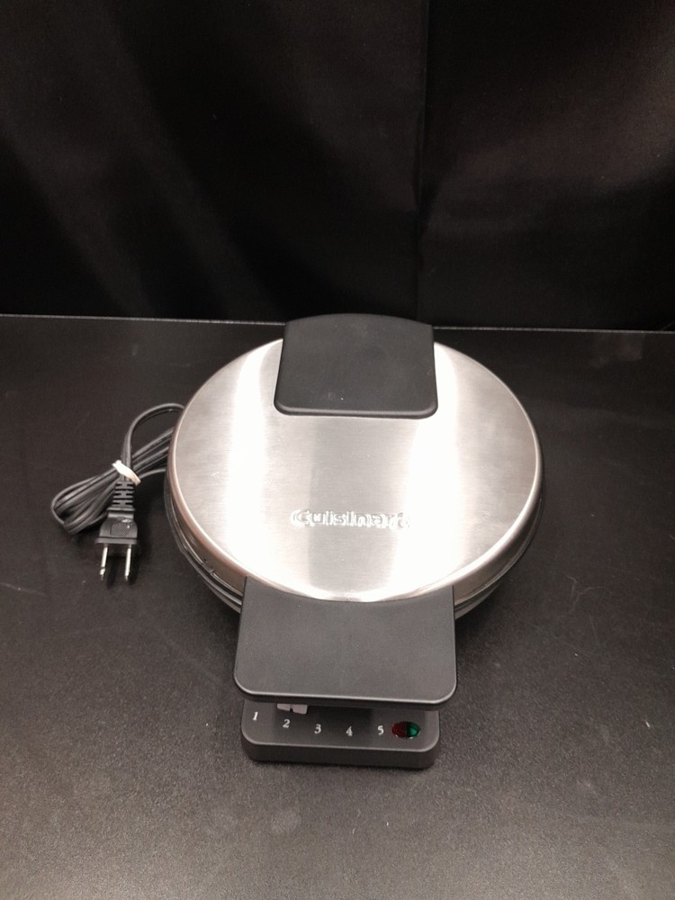 Cuisinart WMR-CA Round Classic Waffle Maker Iron Breakfast Tested Works