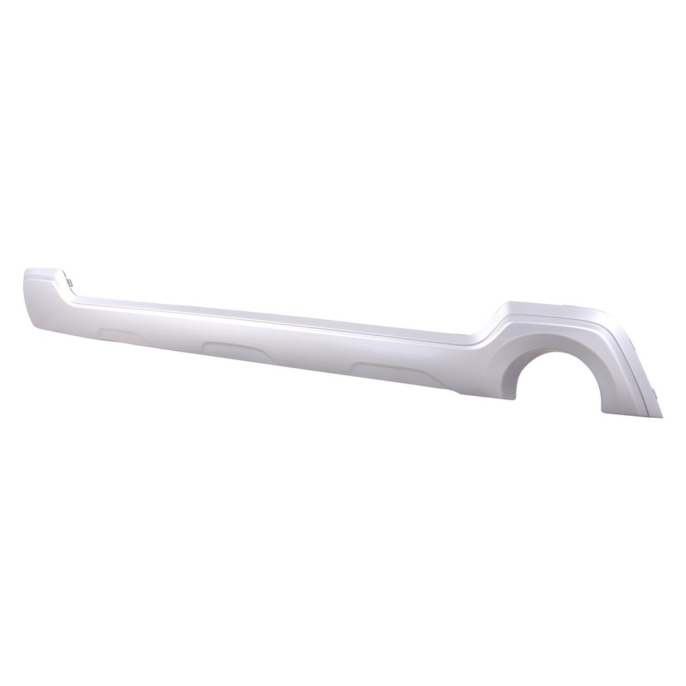 Replacement Silver Painted Polypropylene Rear Lower Valance Panel