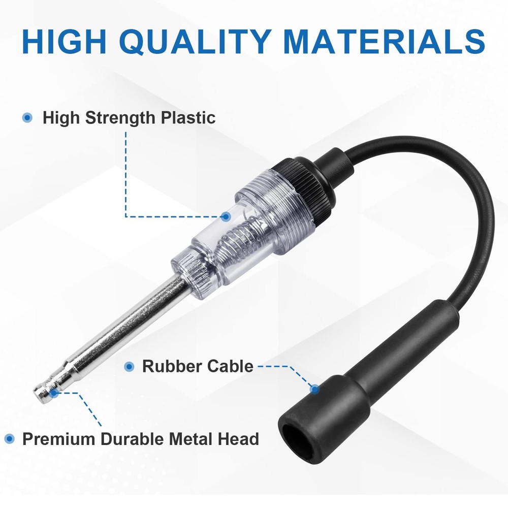 2 Pcs Inline Spark Plug Tester Ignition Coil Diagnostic Tool Small Engine Car