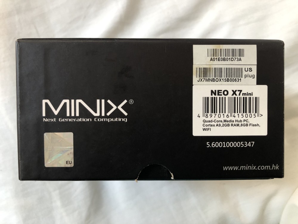 MINIX -Next Generation Computing NEO X 7 mini-Quad Core Media Hub
