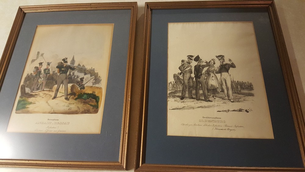 Two German War Lithographs