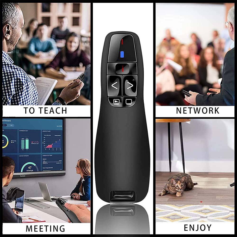 Wireless Presenter,Presentation Remote Control Pen PPT Remote Controller Clicker