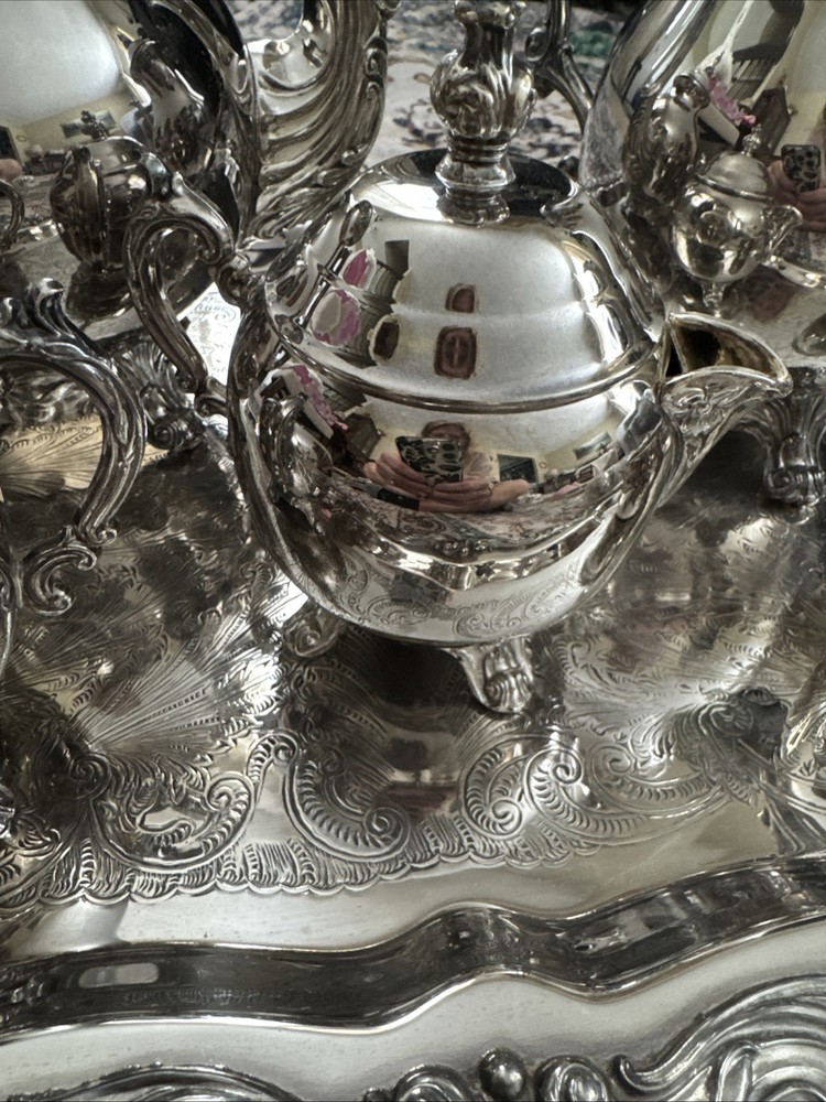 FB Rogers Silver Plated 10 Piece Coffee/Tea Set. Beautiful Condition