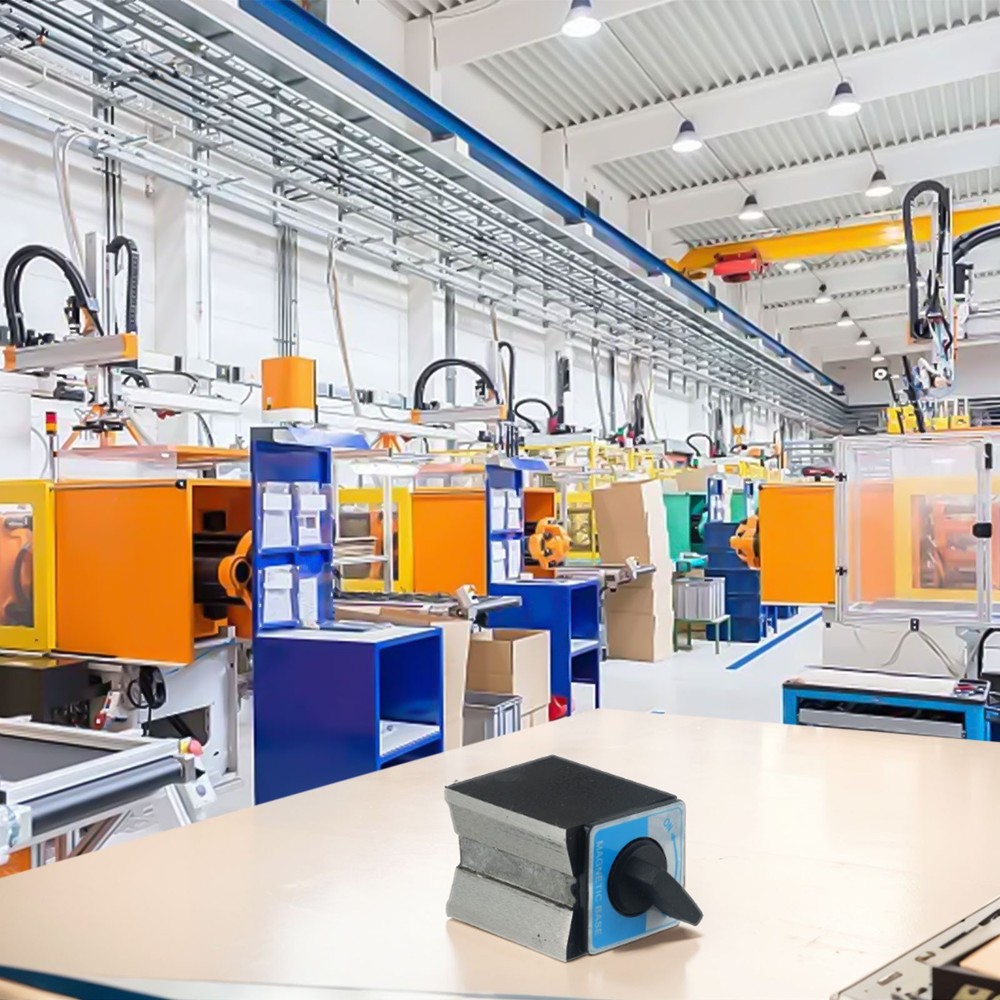 Magnetic Meter Base for Wire Cutting Strong Magnet Compact & Precise Design