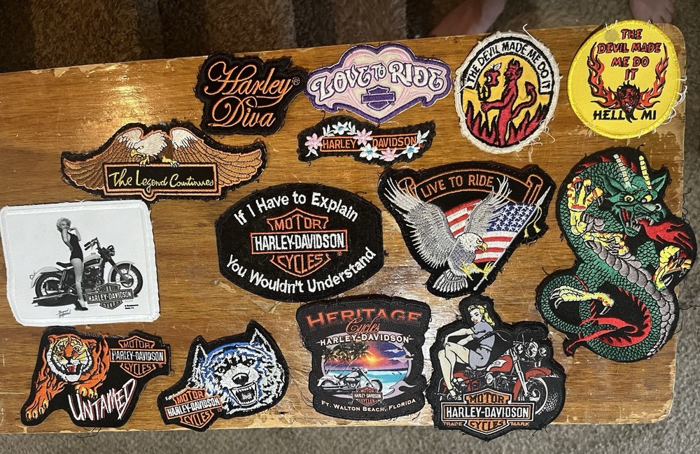 Harley Davidson Patches
