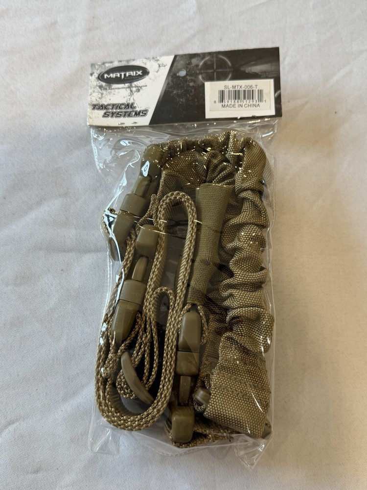 Matrix Tactical One Point Sling Coyote Brown Ambidextrous.