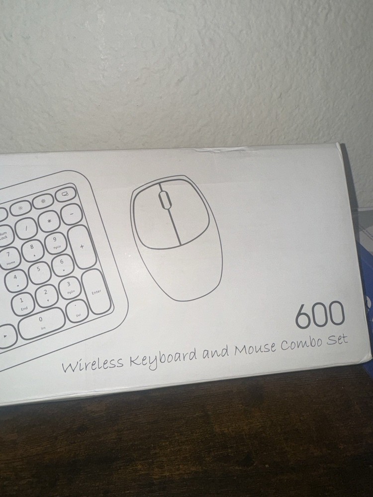 MOFII Wireless Keyboard and Mouse Combo Compact 2.4G USB Full Size Wireless