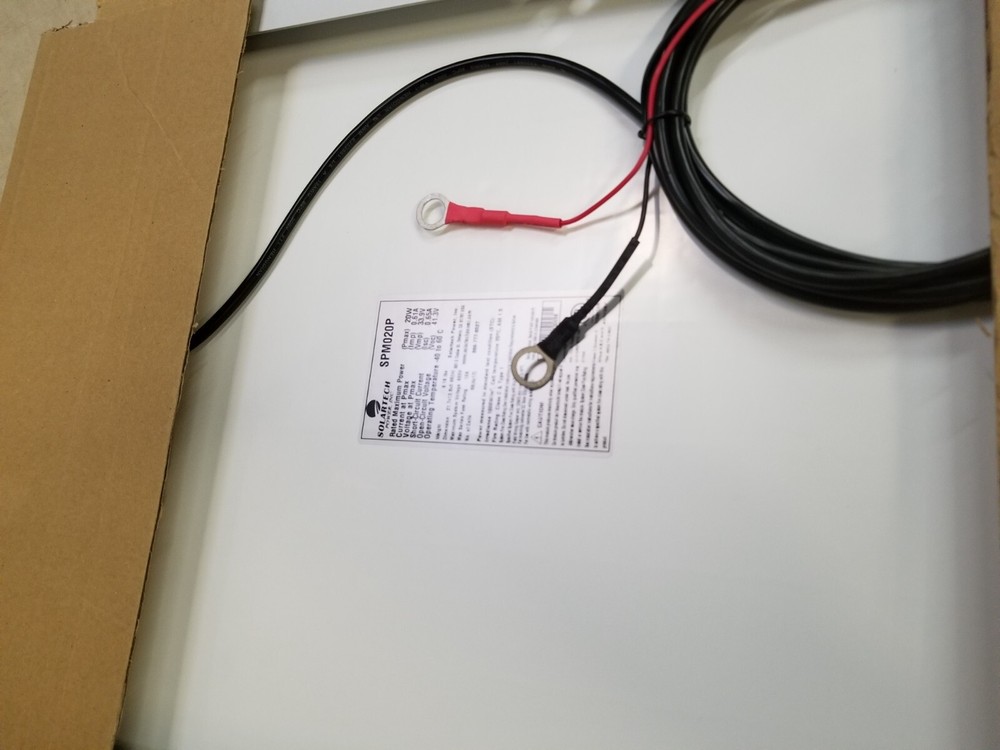 SOLARTECH POWER SPM020P Solar Panel 20W Polycrystalline 20 WATTS 22x14