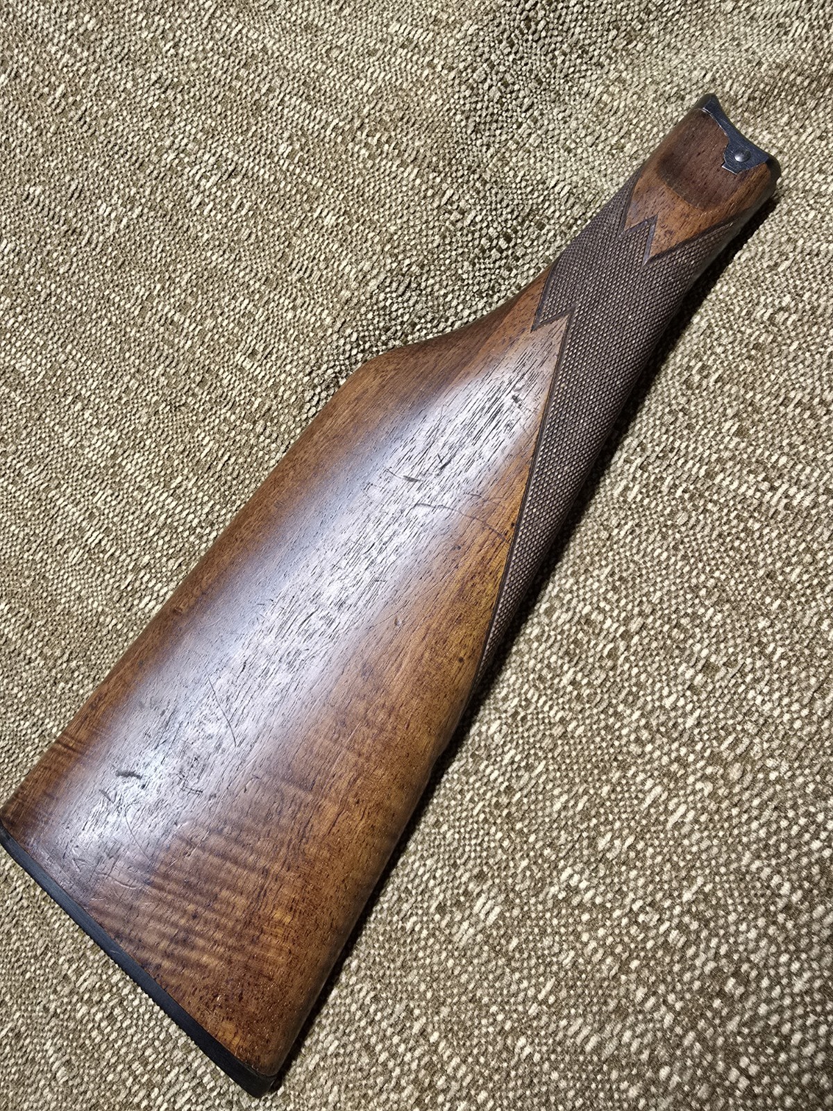 Vintage Original 1902 German Luger Carbine Shoulder Stock P08 Not Repro