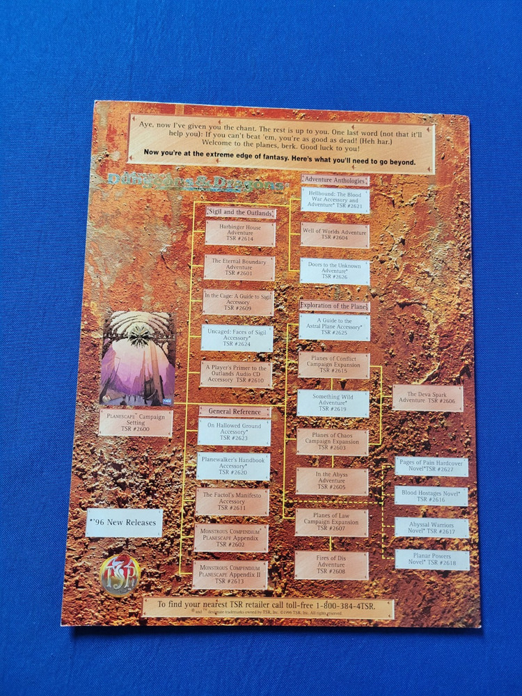 Planescape Conspectus - AD&D