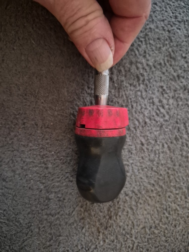 Snap-on Tools Stubby Ratcheting Screwdriver SGDMRC1A USA