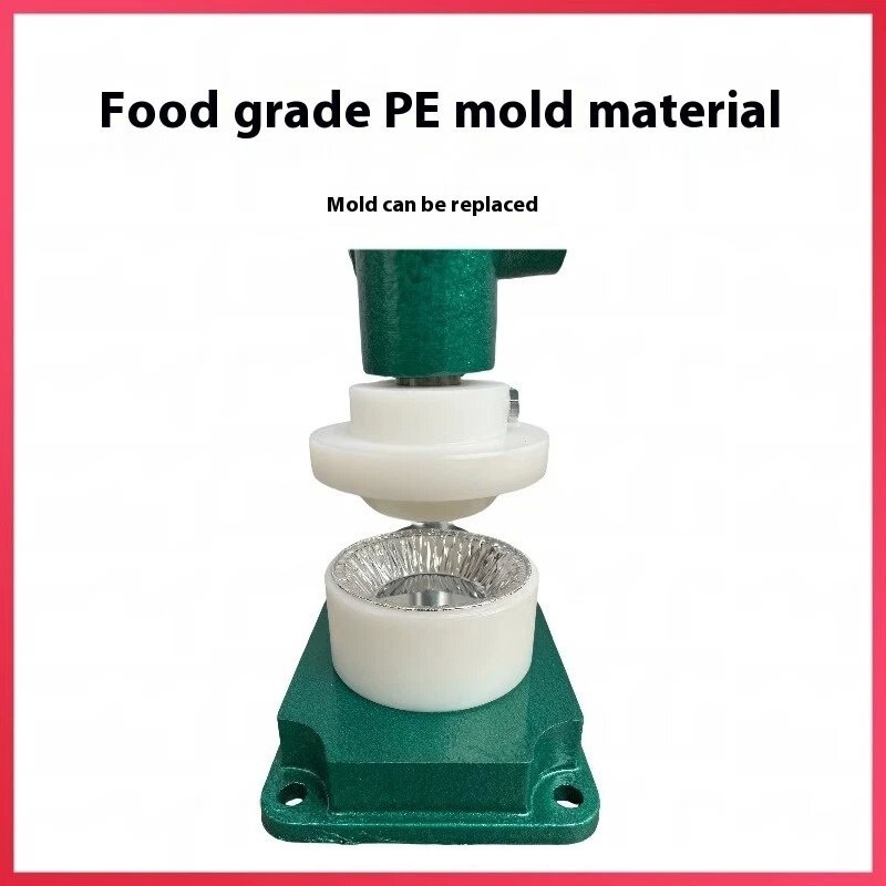 Manual Egg Tart Crust Presser Dessert Pudding Cup Cake Forming Machine