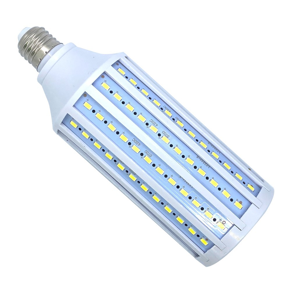 2 Pack E26 LED Corn Light Bulbs 500W Eq 6000K 50W for Garage Warehouse Workshop