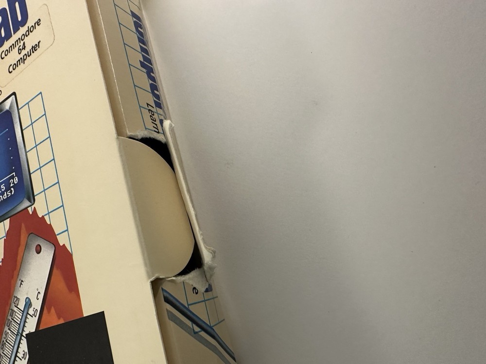 Vintage Temperature Lab Software Commodore 64 Hayden Software 1985 Science Disc