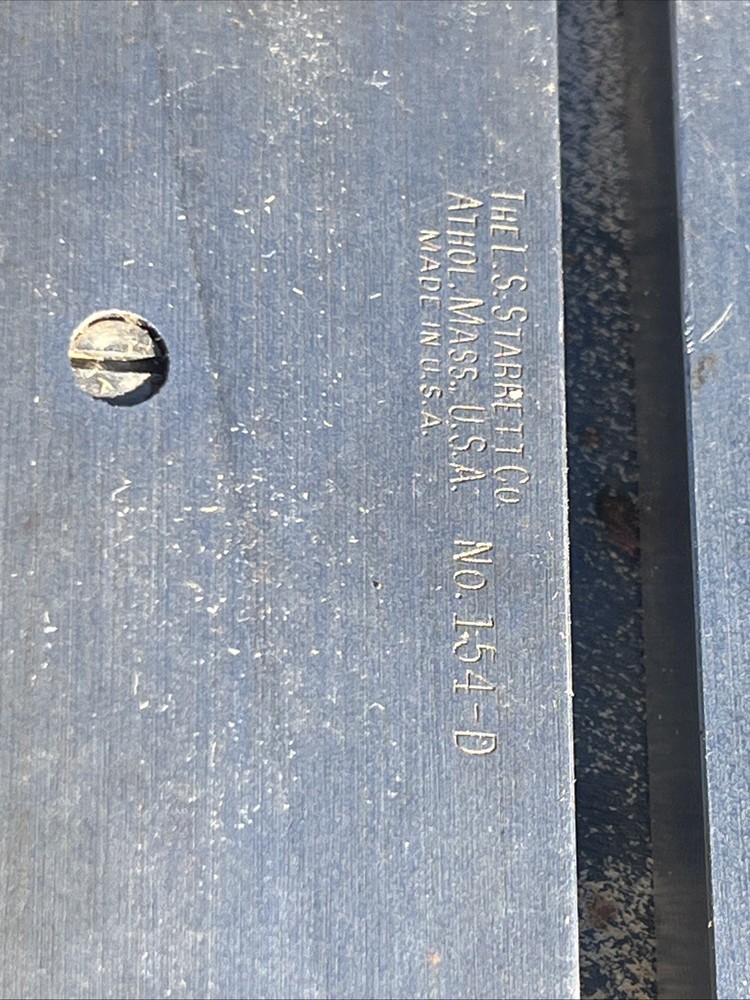 Full Starrett Parallel Block Set A-F Excellent Condition