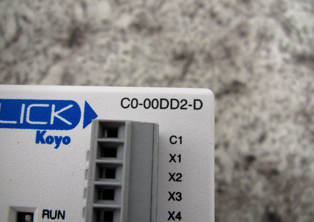 AutomationDirect / Koyo C0-00DD2-D CLICK PLC Programmable Controller Module Used