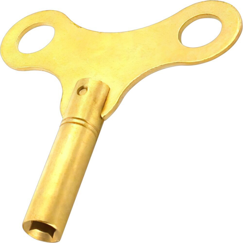 Brass Clock Key Size 9 4.5mm for Mainspring Winding Winder Clockmaker Tool