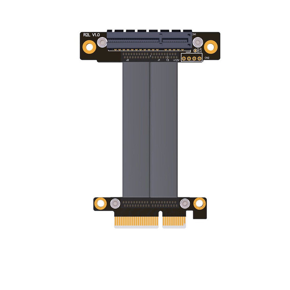 Hot PCIe 3.0 x4 Extension Cable 32G/bps PCI Express SSD RAID Extender Riser Card