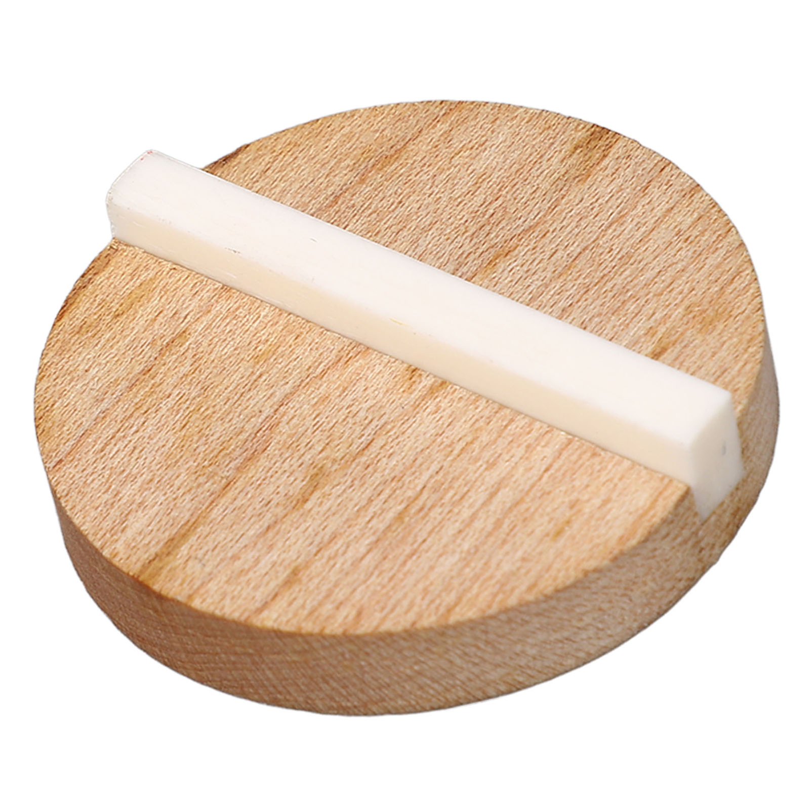 Guitar Resonator Biscuit Replacement Maple Wood Biscuit With Ox Bone Saddle CHU