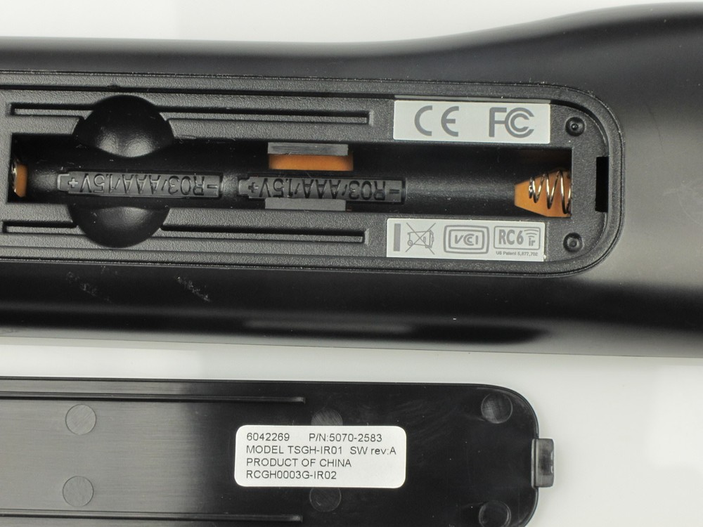 HP Remote Control Windows Media Center TSGH-IR01 Replacement Control Infrared