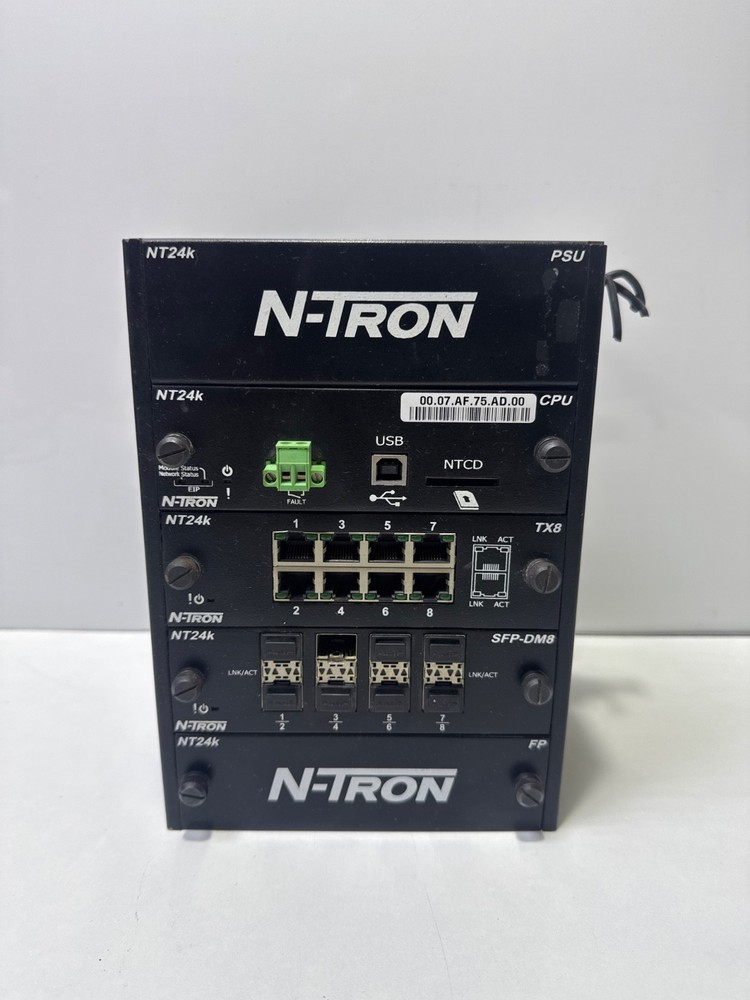 N-TRON NT24K-DR24-DC NETWORK SWITCH-MANAGED INDUSTR