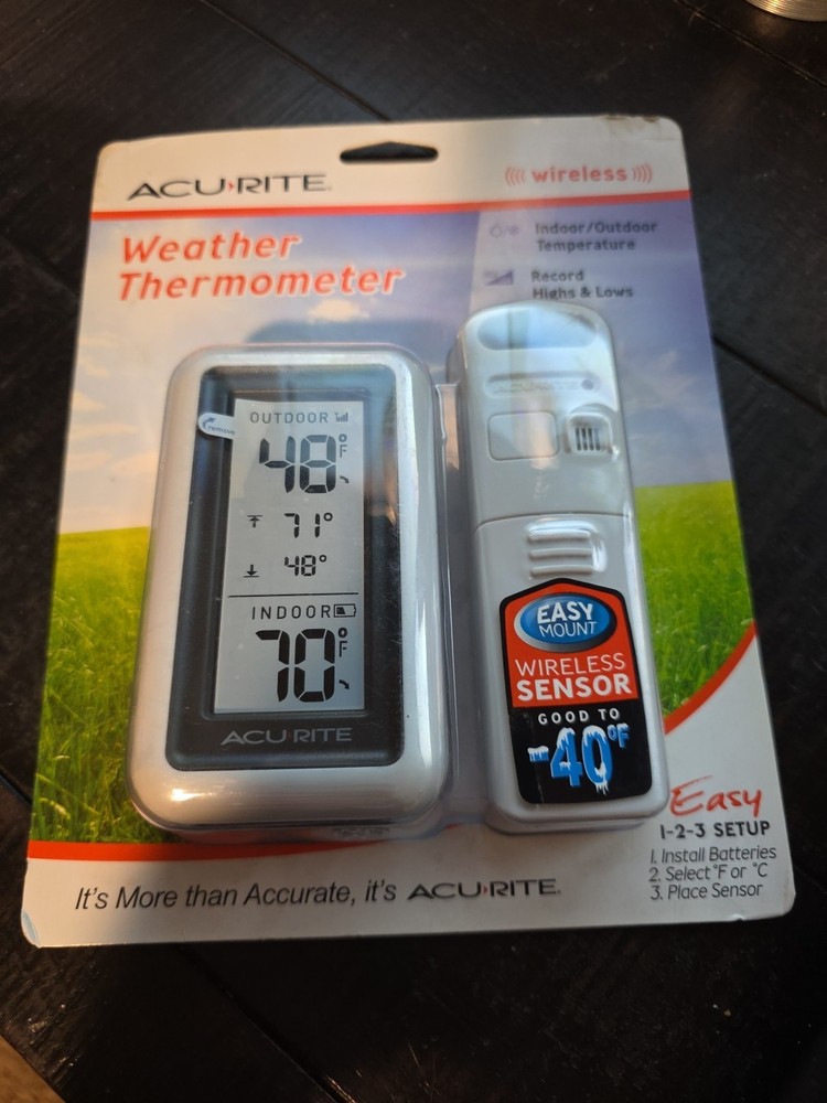 Digital Indoor / Outdoor Thermometer-A2A
