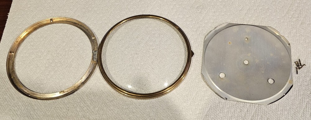 Sessions Mantel Clock Face Dial Assembly + Glass