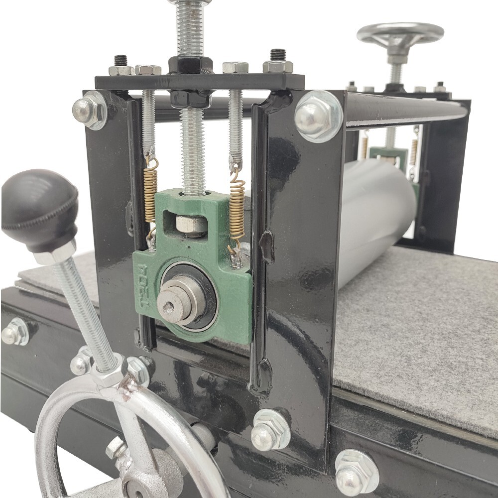 1 PC Black Slab Roller Printmaking Machine Portable Tabletop 50*30cm