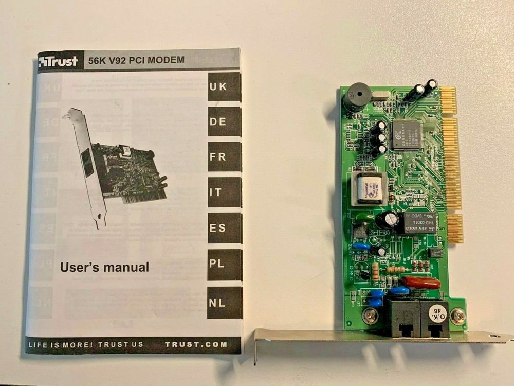 TRUST 56K V92 PCI MODEM