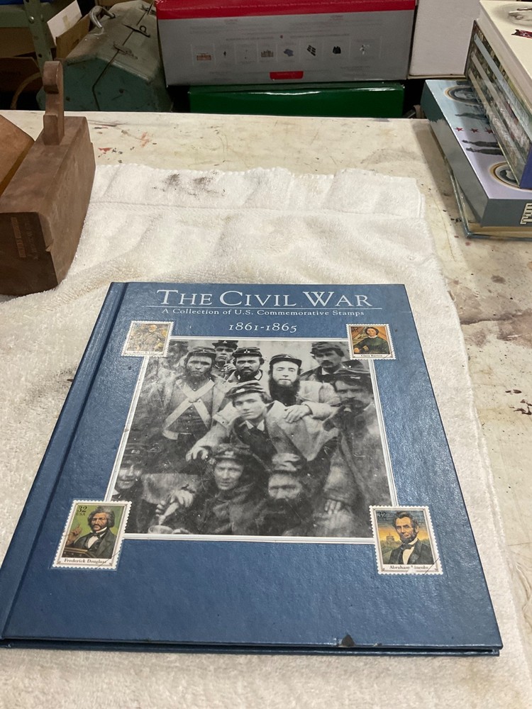 USPS Book, The Civil War, A Collection of US Commemorative Stamps - No Stamps