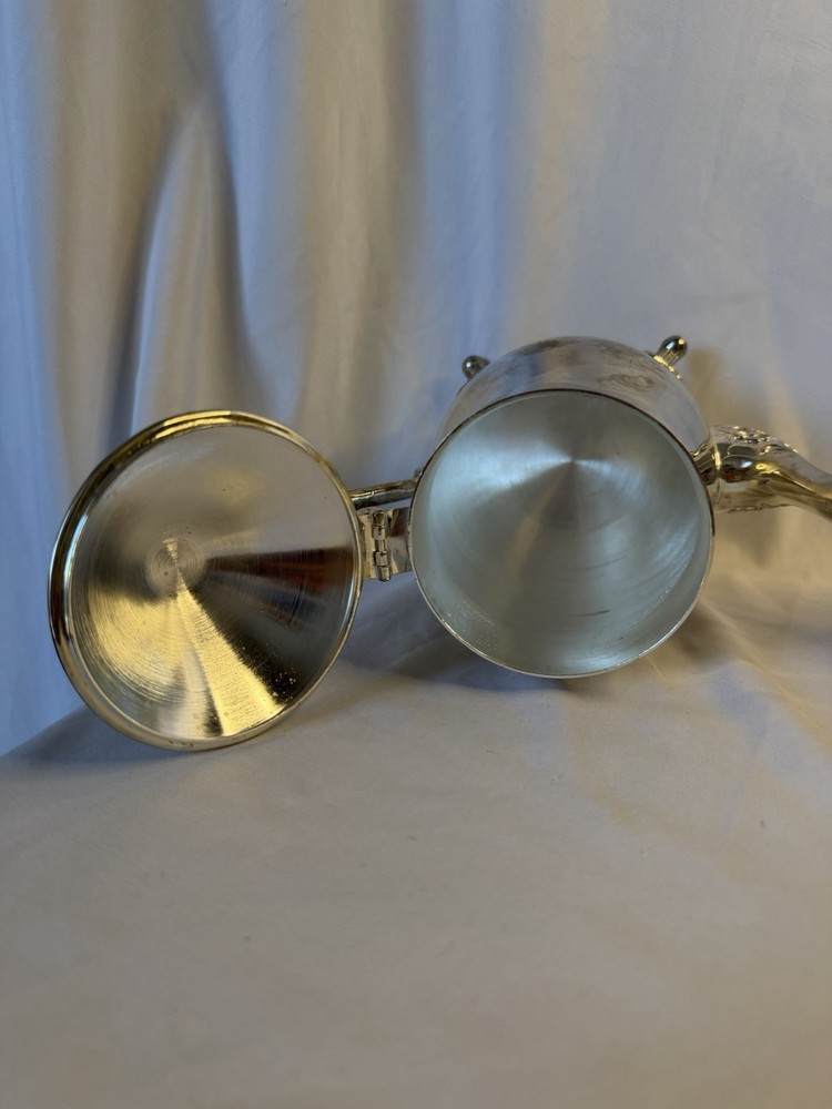 Silverplate Coffee Pot, Teapot & Sugar Bowl Set