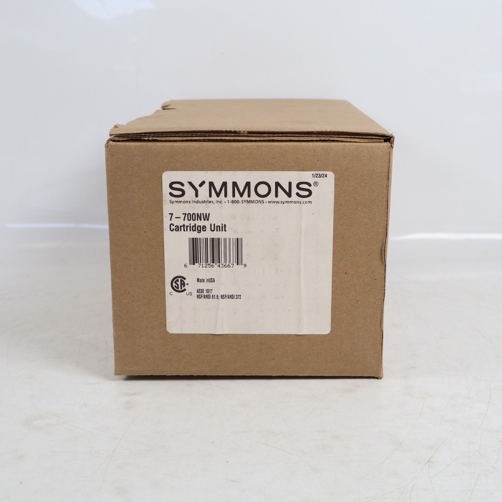 Symmons Tempcontrol Replacement Cartridge Unit Temperature Control Unit 7-700NW